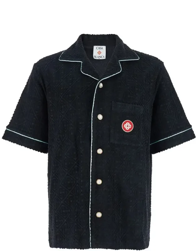 Towelling Monogram Shirt