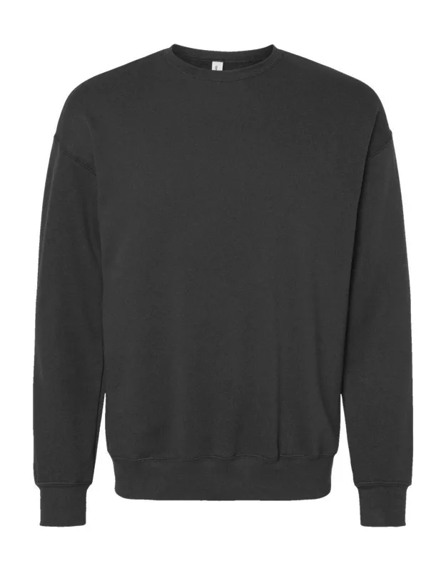 Sponge Fleece Drop Shoulder Crewneck Sweatshirt