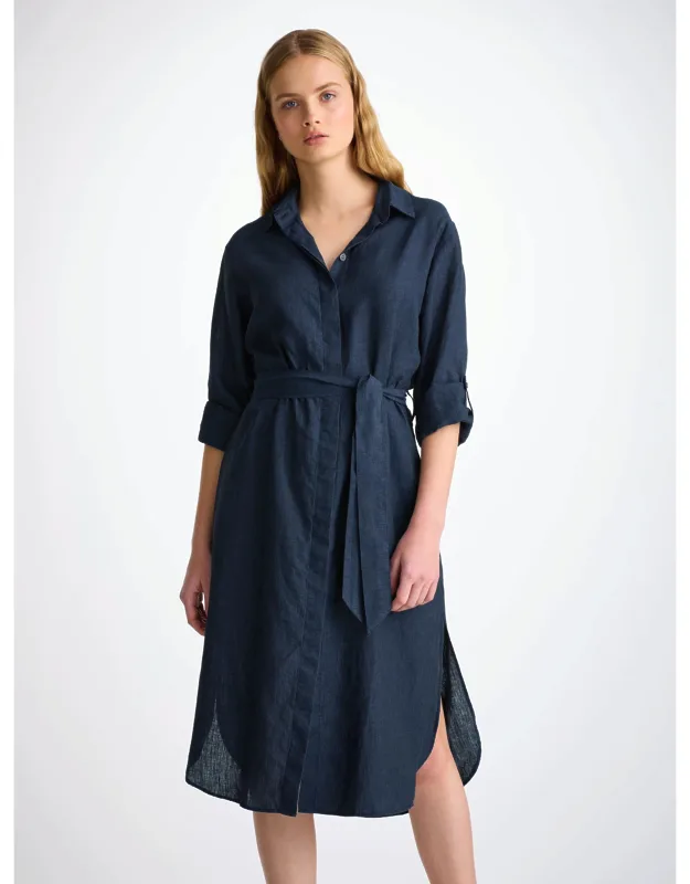 Sicily Linen Dress