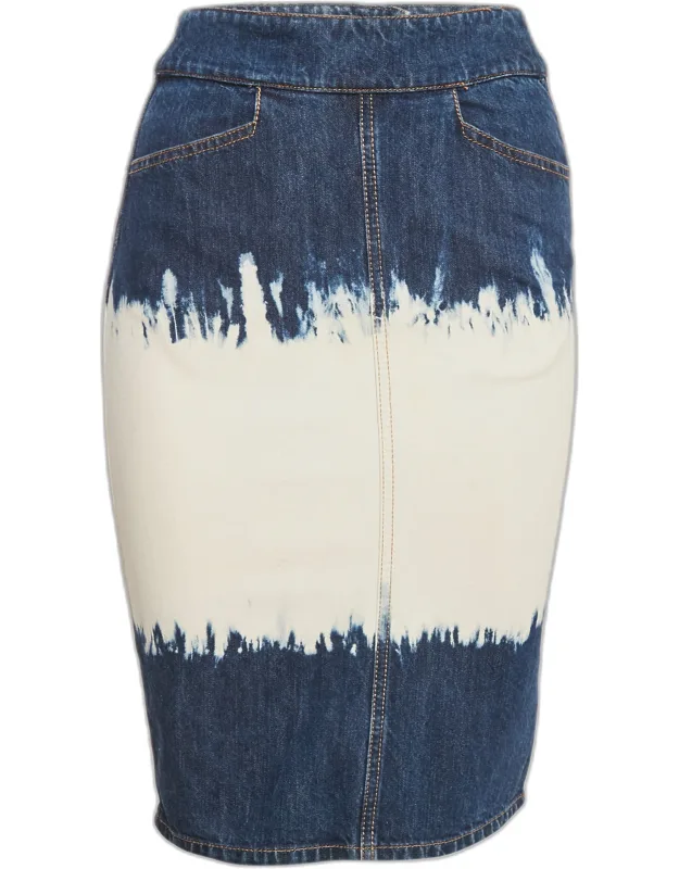 Tie-dye Denim Skirt