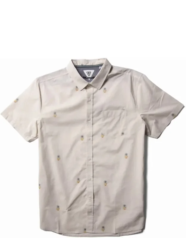 Fired Up Eco Short Sleeve Woven Shirt