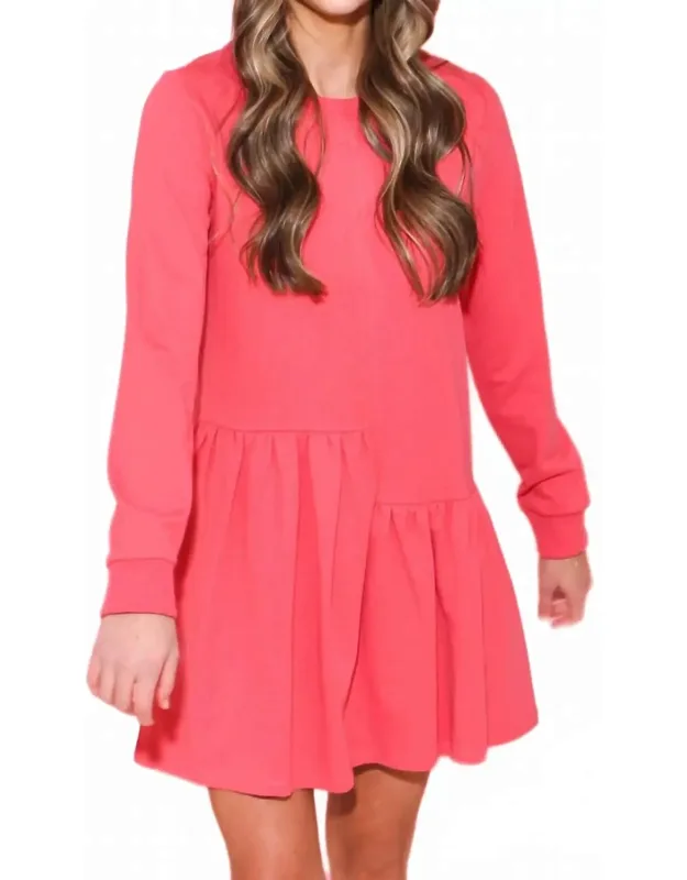 Unbalanced Seam Dress
