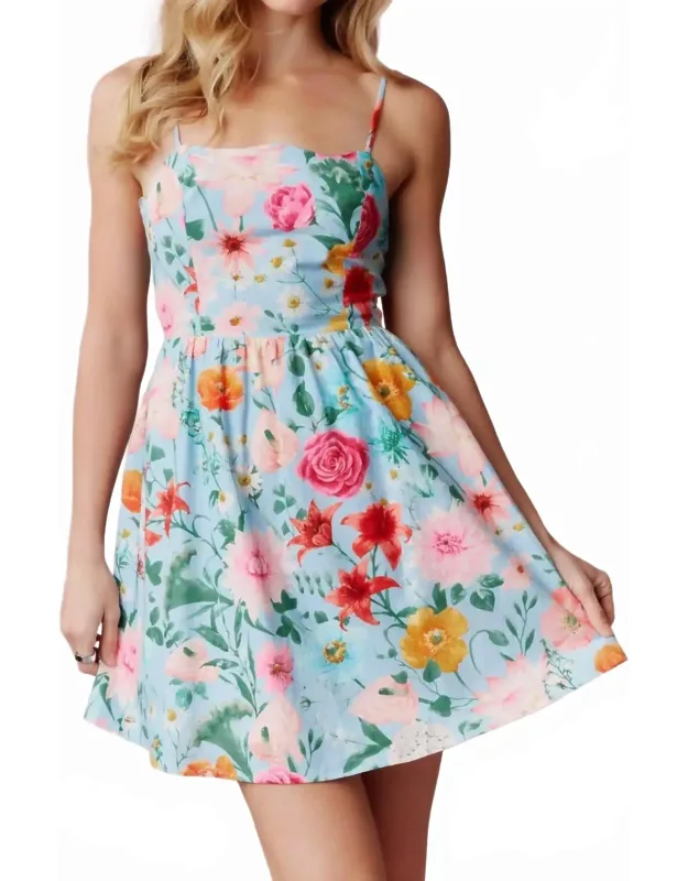 Blossom Back Bow Dress