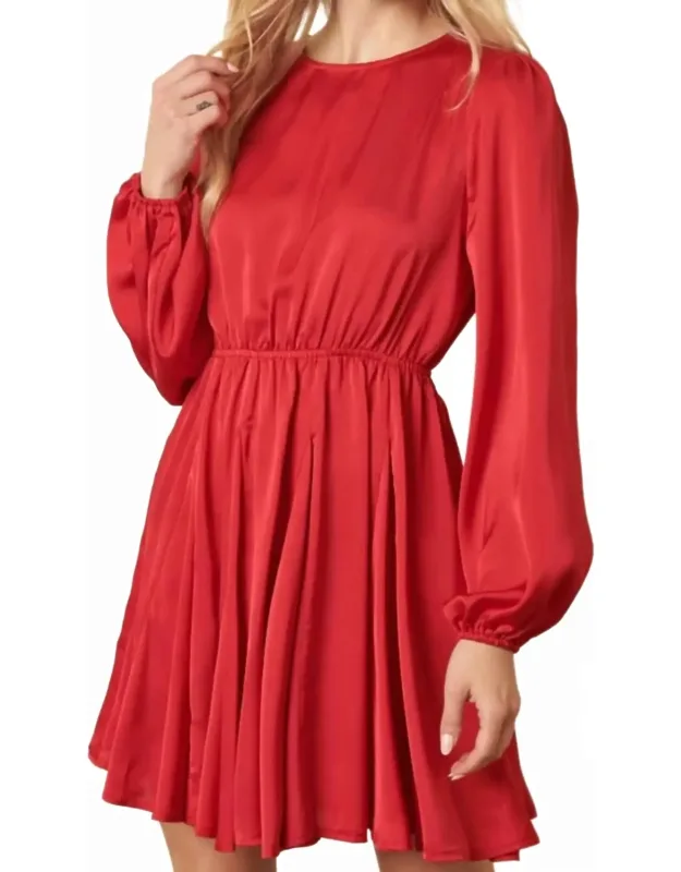 Satin Dress