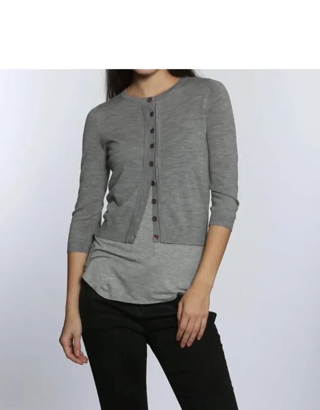 Merino Cardigan