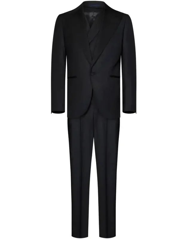 Franzese Napoli James Bond Tuxedo Suit With Hand-sewn Elegance