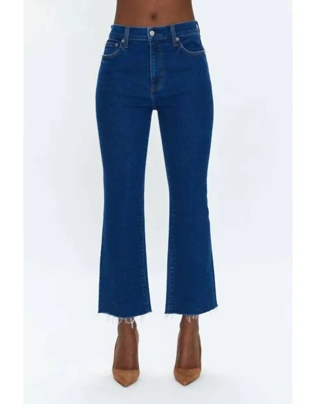 Cropped Bootcut Jeans