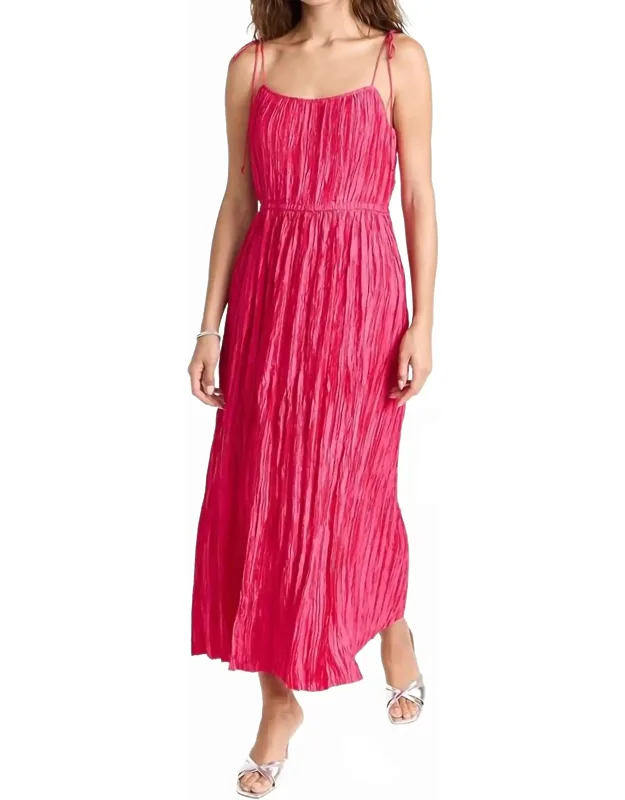 Orla Crinkled Midi Dress