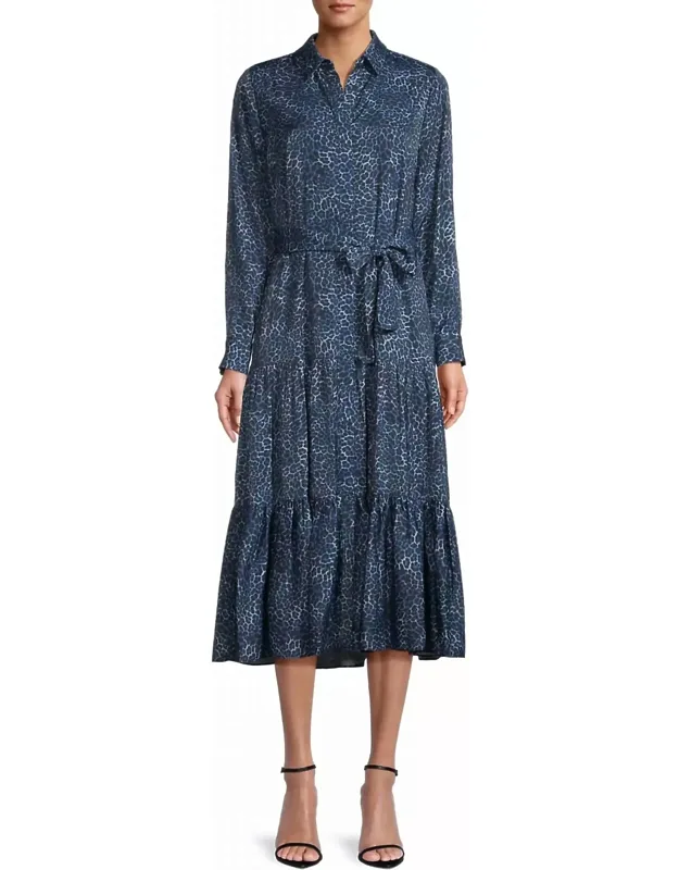Montanna Leopard Midi Dress