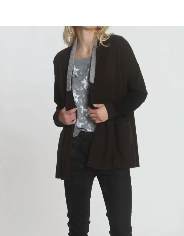 Brandy Block Cardigan
