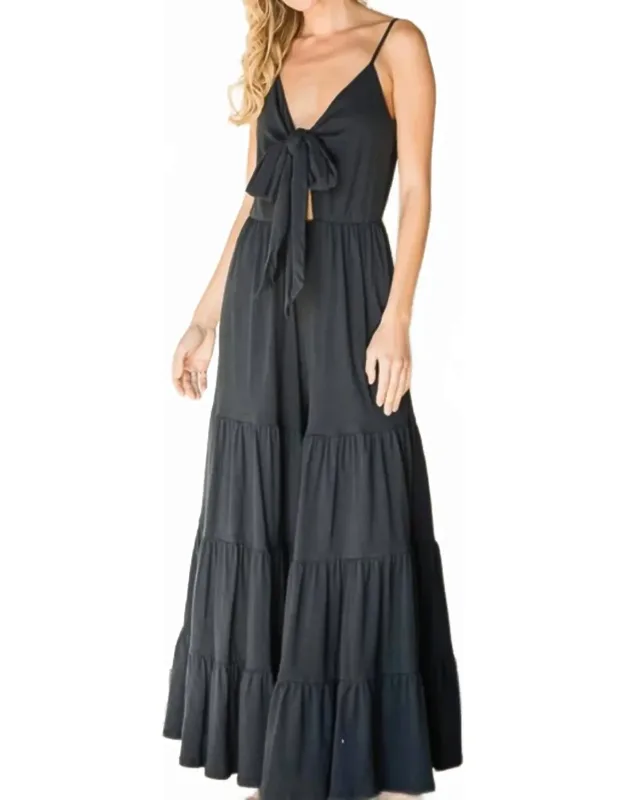 Tie Front Jumpsuit