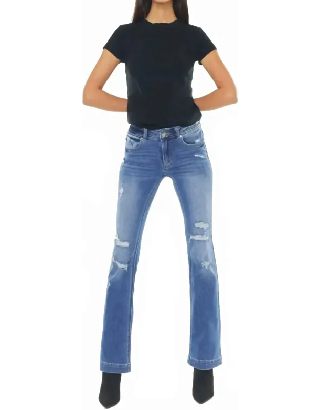 Bernadette Mid Rise Bootcut Jeans