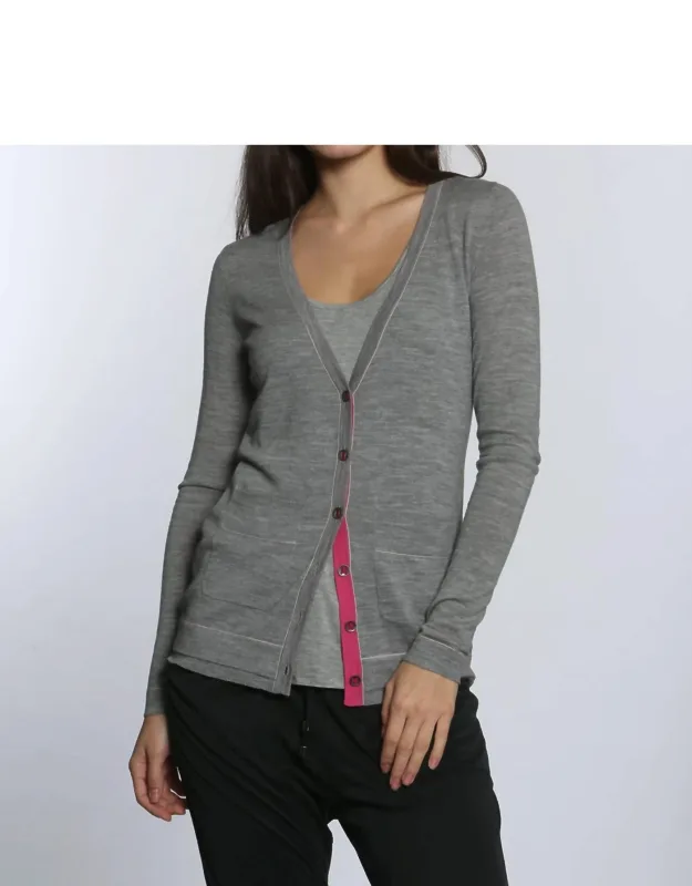 Double Rib Cardigan