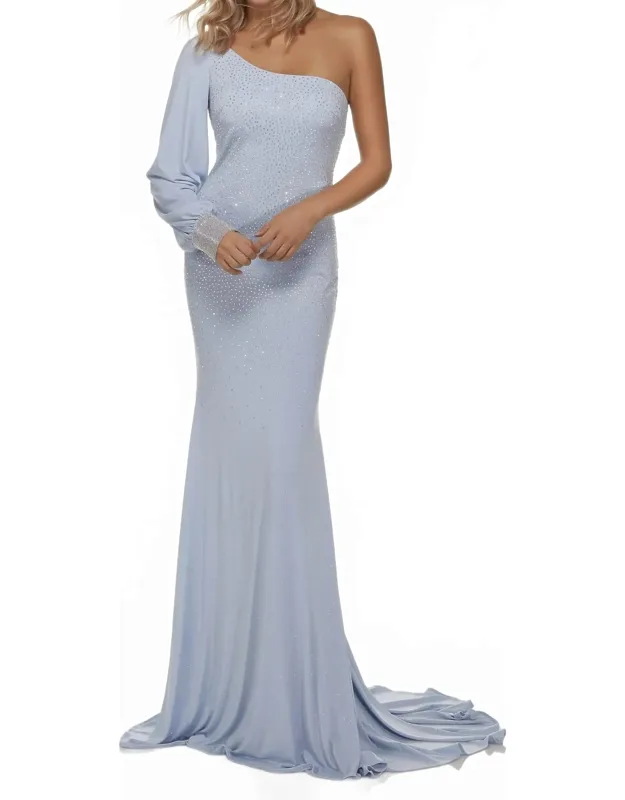 One Shoulder Prom Dress