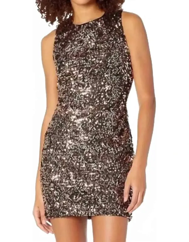 Tinsel Sequin Mini Dress