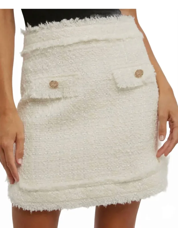 Tweed Skirt
