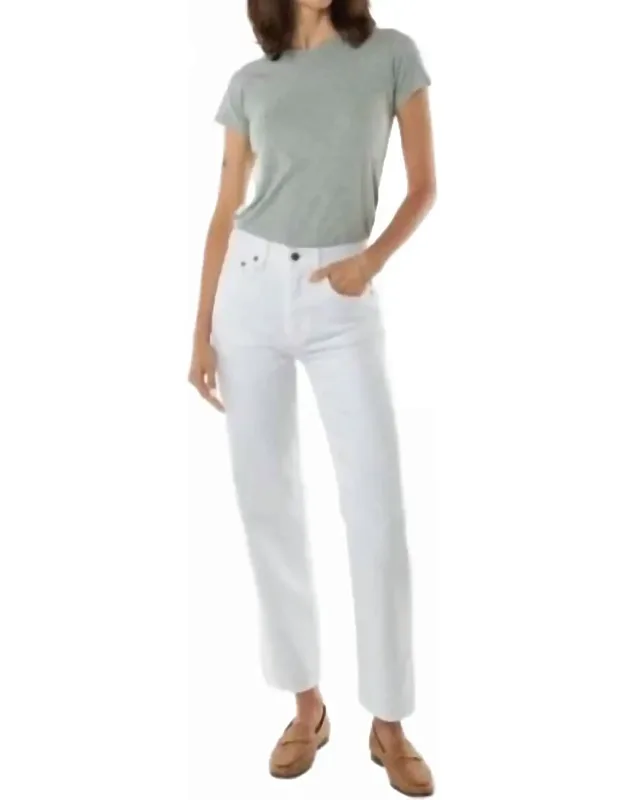 Vintage Straight Leg Denim Jeans