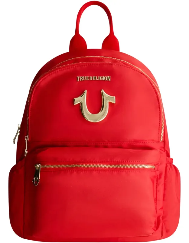 Zip Pocket Horseshoe Backpack