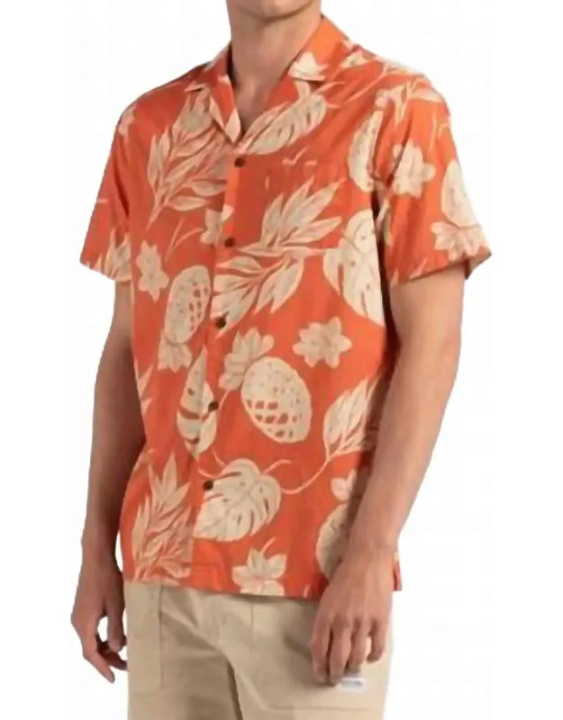 Vibes Short Sleeve Woven Shirt