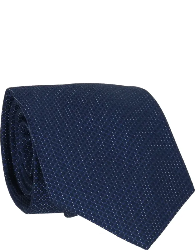 Scotch & Soda Navy Tie - Versatile Piece For Formal Wardrobe