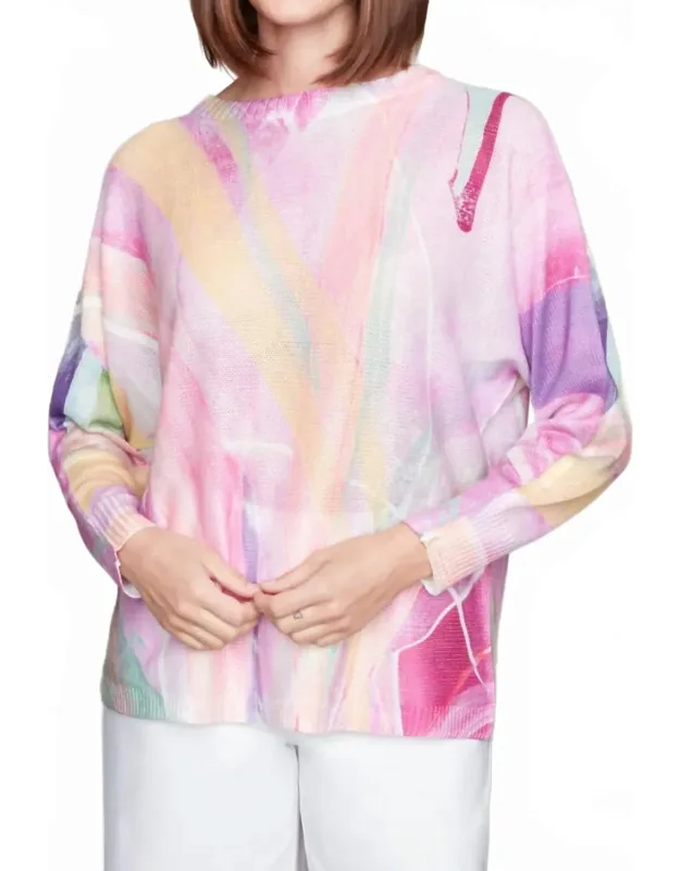 Bird Of Paradise Wearable Artwork Sweater