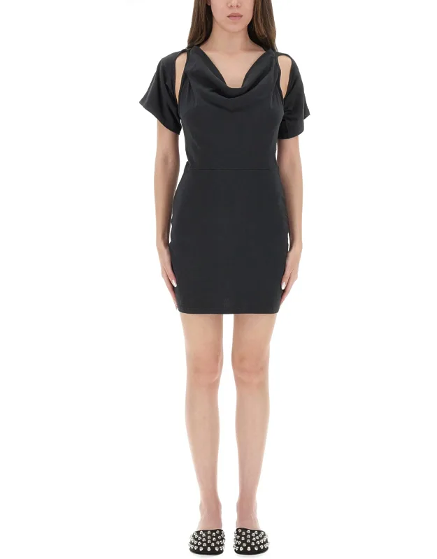 Deconstructed Short Dress