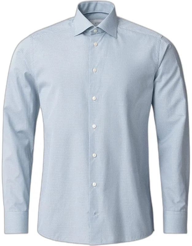 Signature Dobby Contemporary-fit Dress Shirt