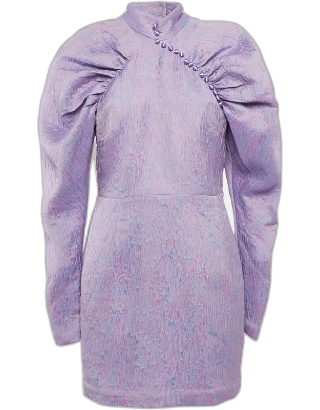 Jacquard Mini Dress