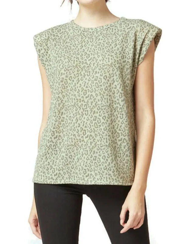 Leopard Tonal Top