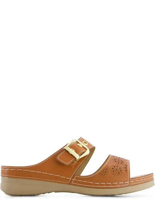 Double Strap Comfort Sandals With Memory Foam Insole