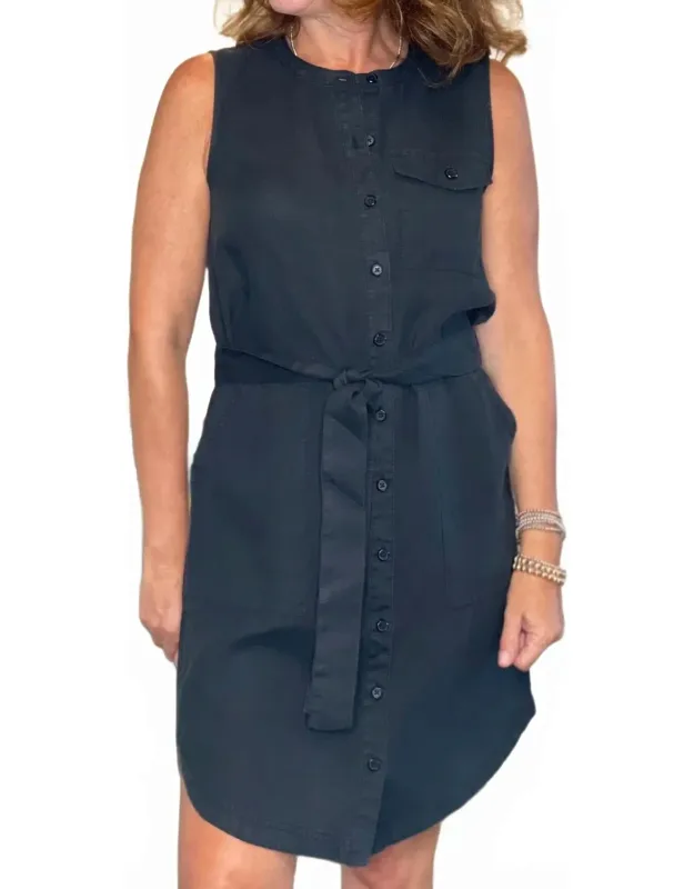 Sleeveless Utility Dress