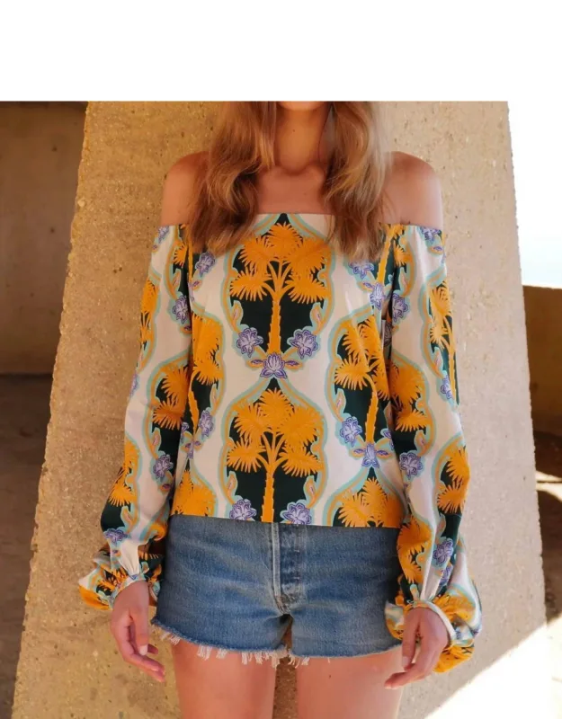 Palm Insignia Top