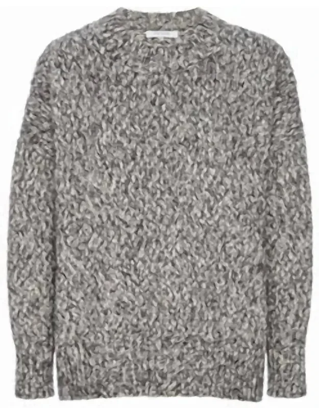 Marl Round Neck Sweater