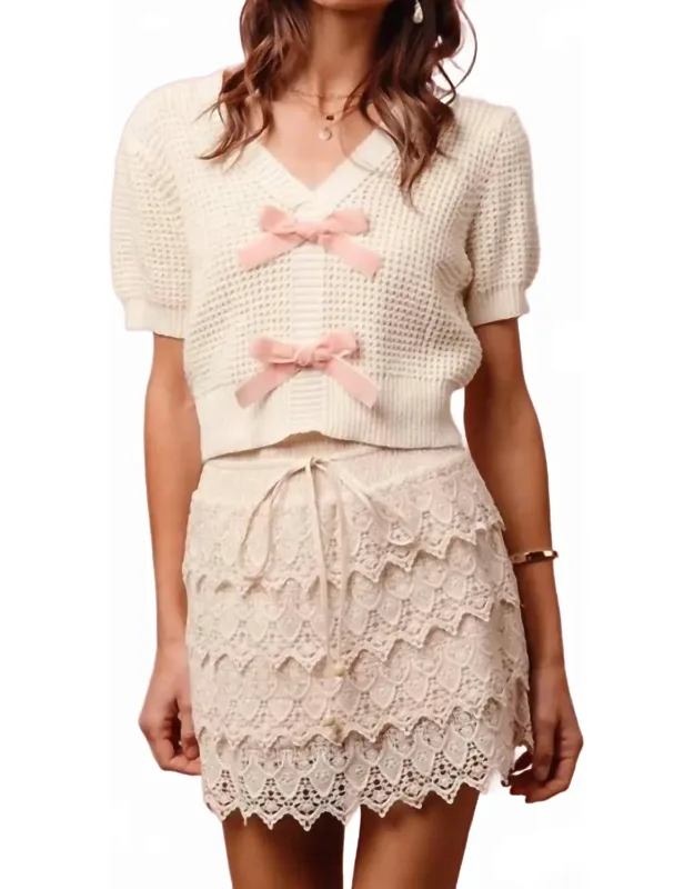Tiffany Short Sleeve Top