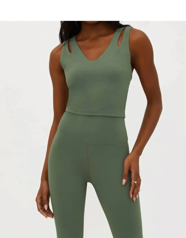 Evelina V-neck Tank Top