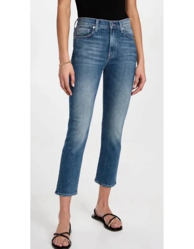 90's High Rise Anklecrop Jeans