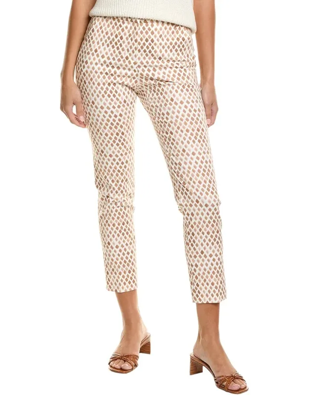 Pant With Belt Loops And Four-pocket Styling