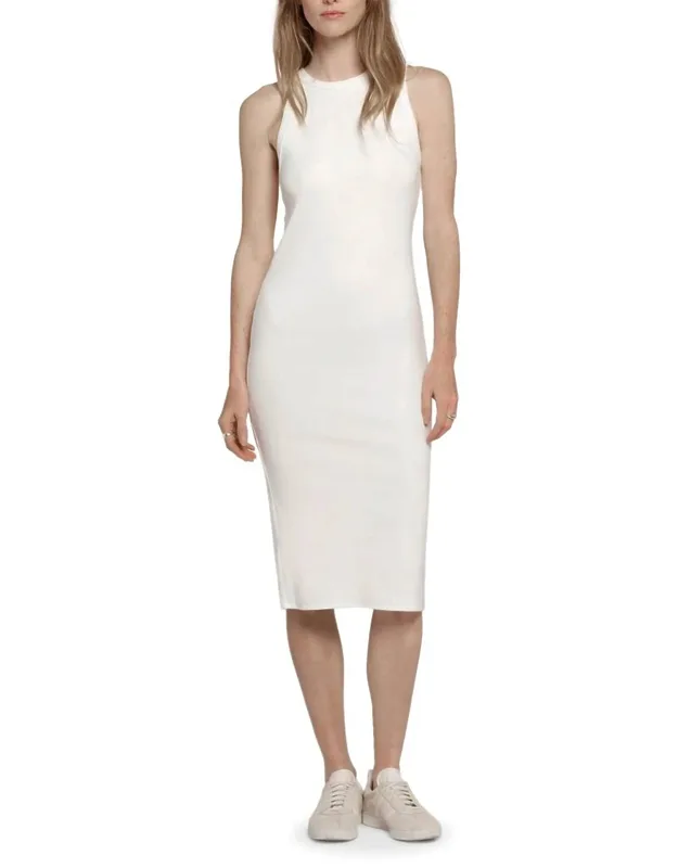 Ava Round Neck Sleeveless Dress