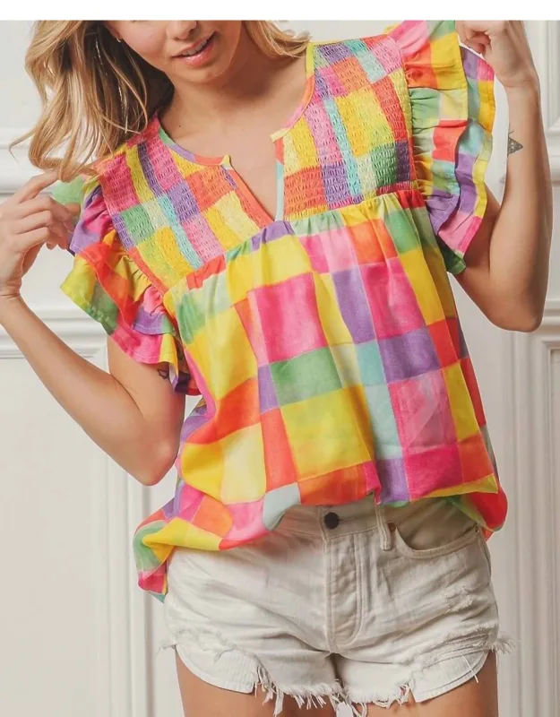 Ruffled Top