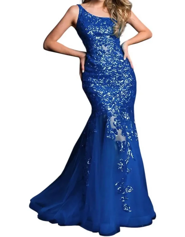 One Shoulder Prom Dress