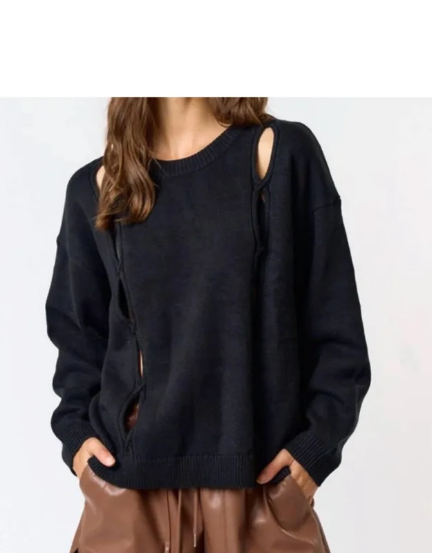 Cut Out Sweater