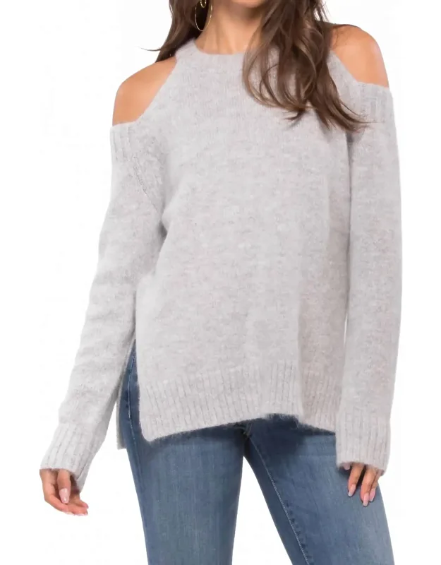 Cold Shoulder Sweater
