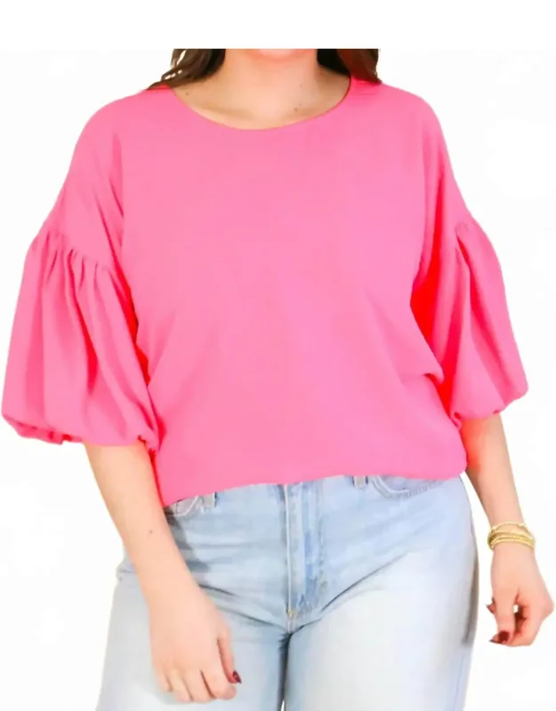 Puff Sleeve Top