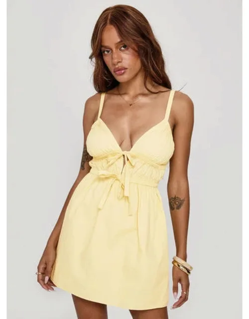 Ruched Mini Dress