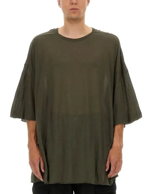 Rick Owens Tommy T-shirt 100% Cotton Unique Size