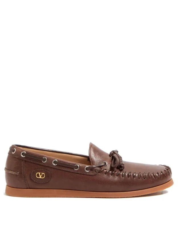 Flat Shoes With Bow Detail And Vlogo Signature