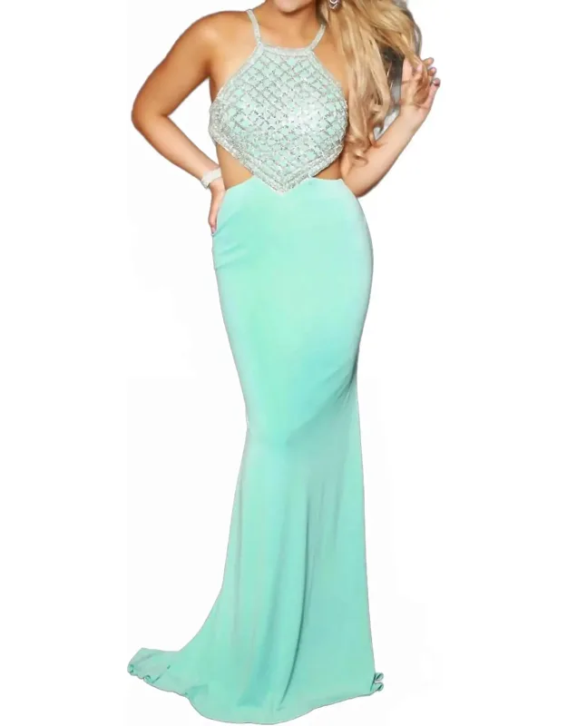 Halter Prom Dress