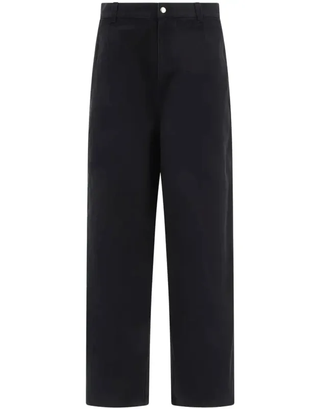 _stüssy "workgear" Trousers With Relaxed Fit And Mid-rise_