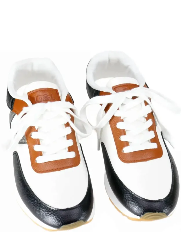 Street Sneaker In High-quality Vegan Leather And Padded Footbed