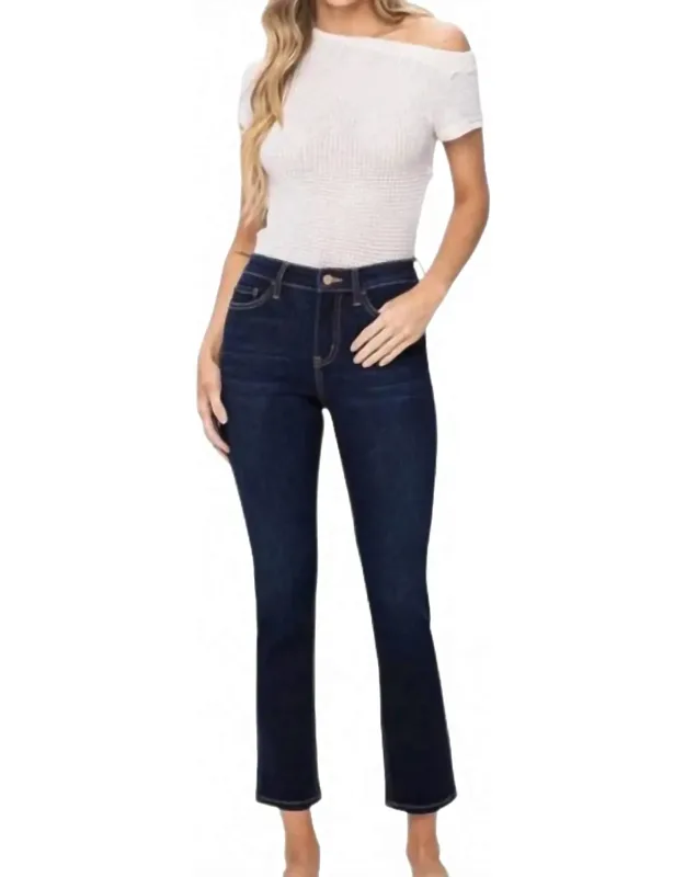 Brea Ankle Slim Straight Jeans